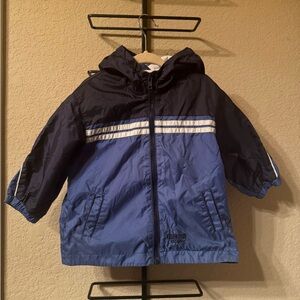OshKosh B'gosh Navy and Light Blue Raincoat